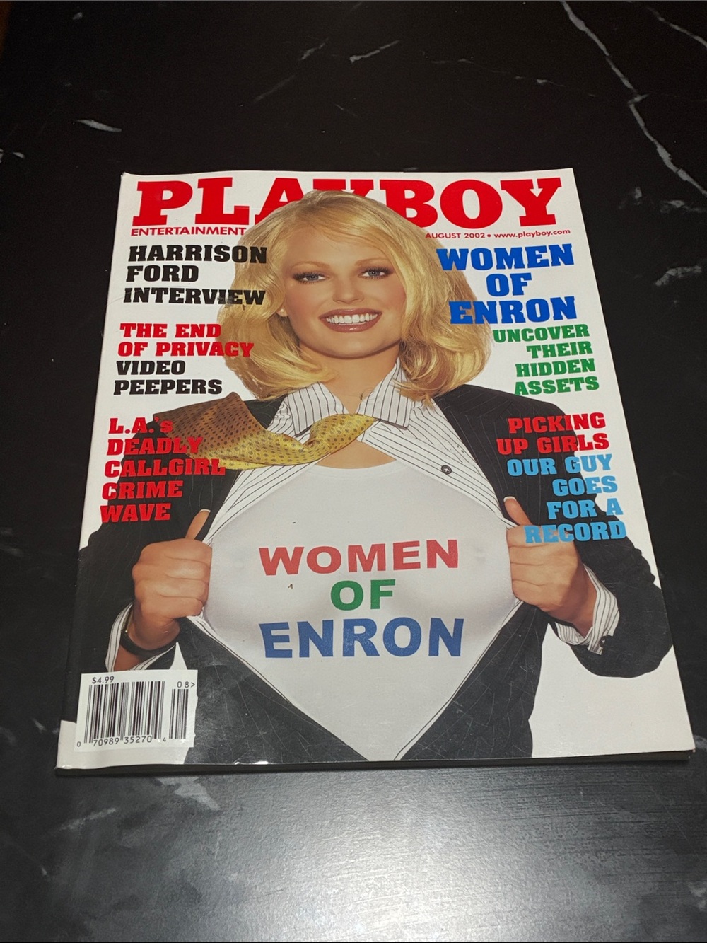 PLAYBOY Aug / 2002 Magazine - Vintage!